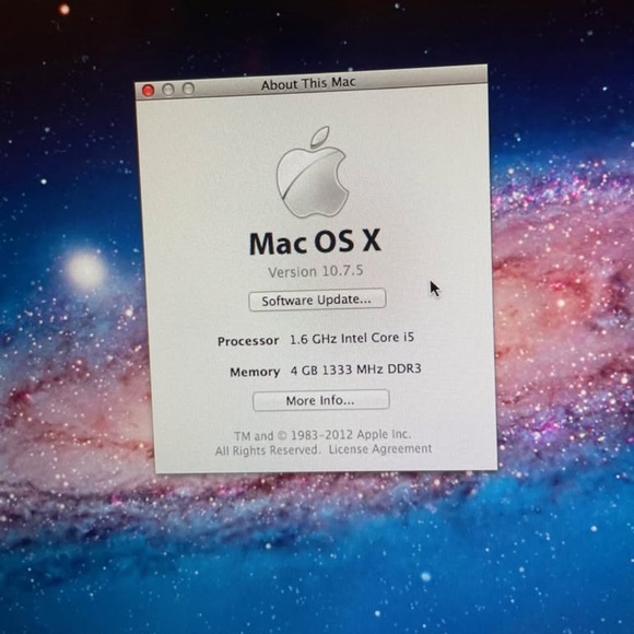 Apple Other - Apple MacBook Air 2011 13”